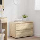 vidaXL Tárolószekrény Sonoma tölgy 80 x 48 x 57 cm Faanyag