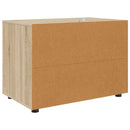 vidaXL Tárolószekrény Sonoma tölgy 80 x 48 x 57 cm Faanyag