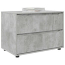 vidaXL Tárolószekrény Beton Szürke 80 x 48 x 57 cm Faanyag