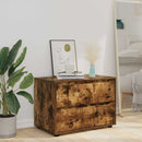 vidaXL Tárolószekrény Füstölt tölgy 80 x 48 x 57 cm Faanyag