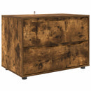 vidaXL Tárolószekrény Füstölt tölgy 80 x 48 x 57 cm Faanyag