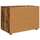 vidaXL Tárolószekrény Füstölt tölgy 80 x 48 x 57 cm Faanyag