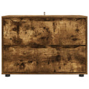 vidaXL Tárolószekrény Füstölt tölgy 80 x 48 x 57 cm Faanyag