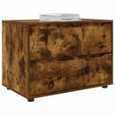 vidaXL Tárolószekrény Füstölt tölgy 80 x 48 x 57 cm Faanyag