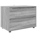 vidaXL Tárolószekrény Szürke Sonoma 80 x 48 x 57 cm Faanyag