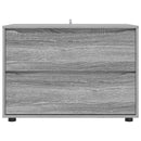 vidaXL Tárolószekrény Szürke Sonoma 80 x 48 x 57 cm Faanyag