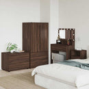 vidaXL Tárolószekrény Barna Tölgy 80 x 48 x 57 cm Faanyag