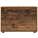 vidaXL Tárolószekrény Öreg fa 80 x 48 x 57 cm Faanyag