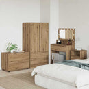 vidaXL Tárolószekrény Artisan tölgy 80 x 48 x 57 cm Faanyag