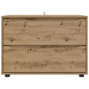 vidaXL Tárolószekrény Artisan tölgy 80 x 48 x 57 cm Faanyag