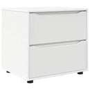 vidaXL Tárolószekrény Fehér 60 x 48 x 57 cm Faanyag