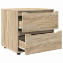 vidaXL Tárolószekrény Sonoma tölgy 60 x 48 x 57 cm Faanyag