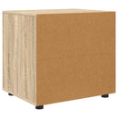 vidaXL Tárolószekrény Sonoma tölgy 60 x 48 x 57 cm Faanyag