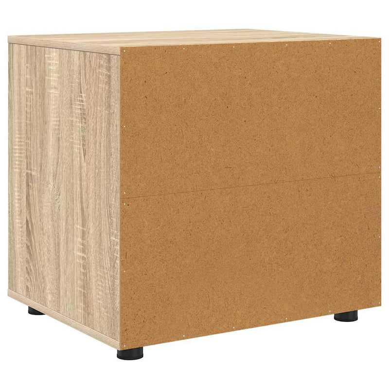 vidaXL Tárolószekrény Sonoma tölgy 60 x 48 x 57 cm Faanyag