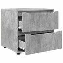 vidaXL Tárolószekrény Beton Szürke 60 x 48 x 57 cm Faanyag