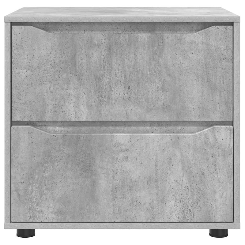 vidaXL Tárolószekrény Beton Szürke 60 x 48 x 57 cm Faanyag