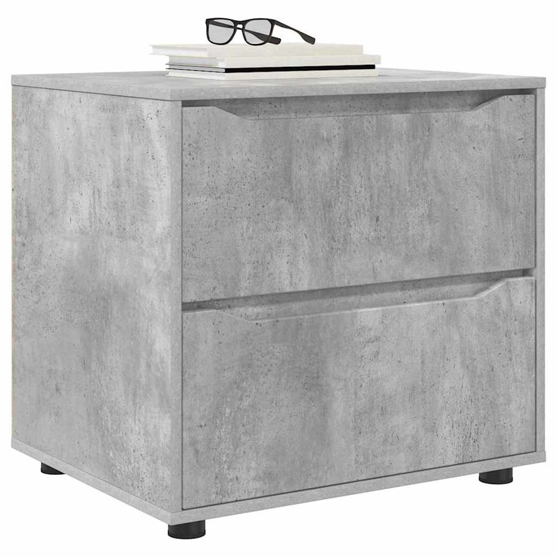 vidaXL Tárolószekrény Beton Szürke 60 x 48 x 57 cm Faanyag