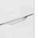 vidaXL Tárolószekrény Magas Fényű Fehér 60 x 48 x 57 cm Faanyag