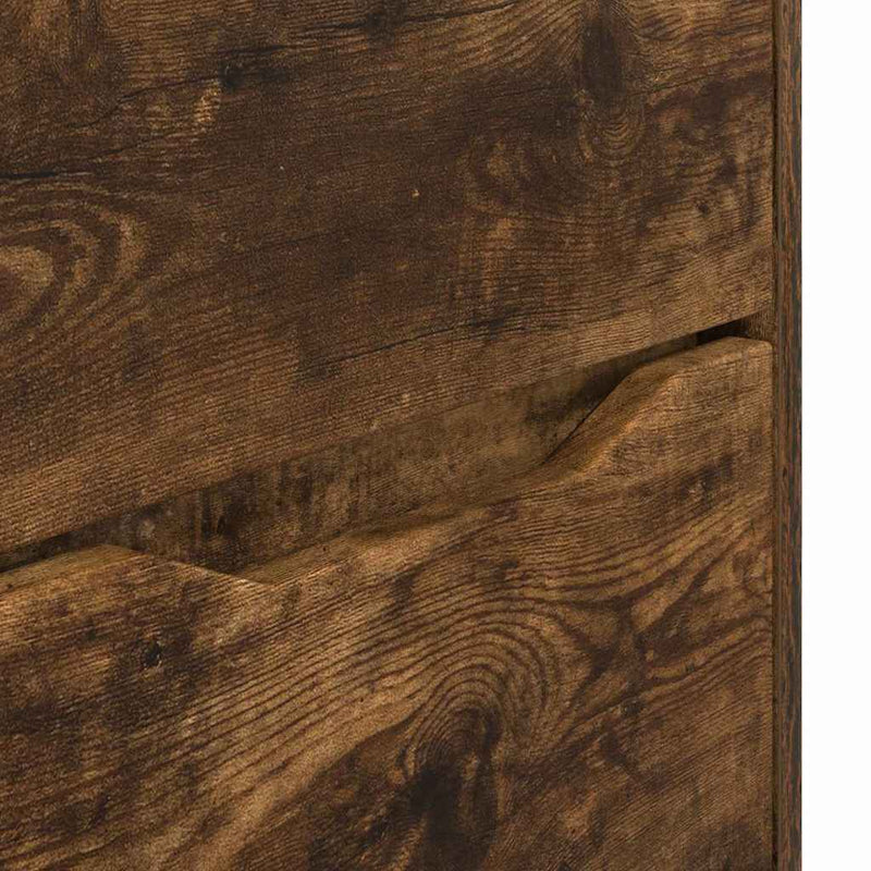 vidaXL Tárolószekrény Füstölt tölgy 60 x 48 x 57 cm Faanyag