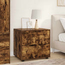 vidaXL Tárolószekrény Füstölt tölgy 60 x 48 x 57 cm Faanyag