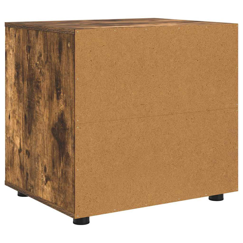 vidaXL Tárolószekrény Füstölt tölgy 60 x 48 x 57 cm Faanyag