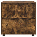 vidaXL Tárolószekrény Füstölt tölgy 60 x 48 x 57 cm Faanyag