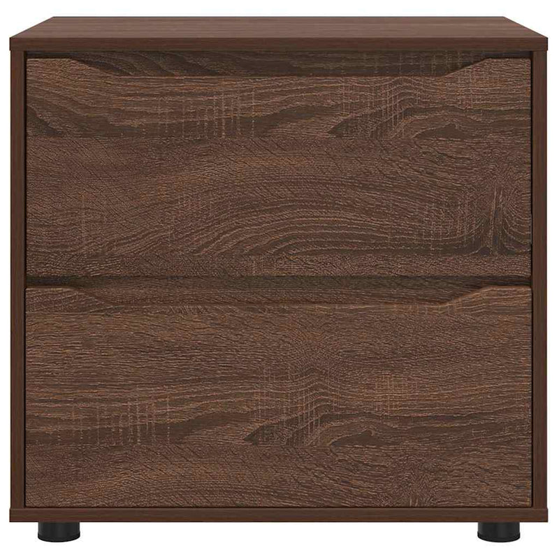 vidaXL Tárolószekrény Barna Tölgy 60 x 48 x 57 cm Faanyag