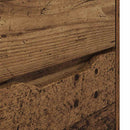 vidaXL Tárolószekrény Öreg fa 60 x 48 x 57 cm Faanyag