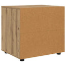 vidaXL Tárolószekrény Artisan tölgy 60 x 48 x 57 cm Faanyag