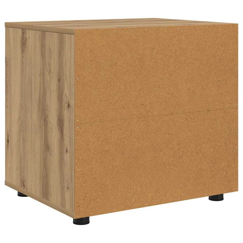 vidaXL Tárolószekrény Artisan tölgy 60 x 48 x 57 cm Faanyag