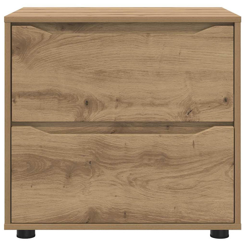 vidaXL Tárolószekrény Artisan tölgy 60 x 48 x 57 cm Faanyag