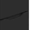 vidaXL Tárolószekrény Fekete 40 x 48 x 57 cm Faanyag