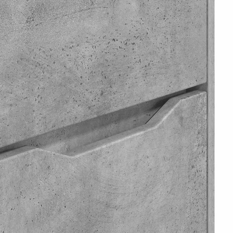 vidaXL Tárolószekrény Beton Szürke 40 x 48 x 57 cm Faanyag