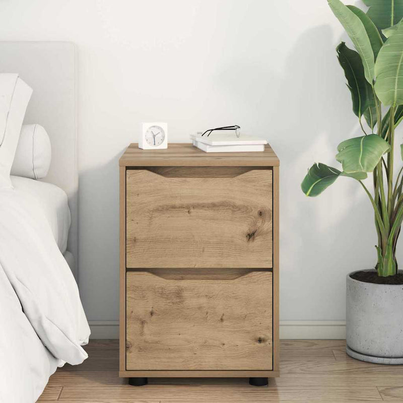 vidaXL Tárolószekrény Artisan tölgy 40 x 48 x 57 cm Faanyag