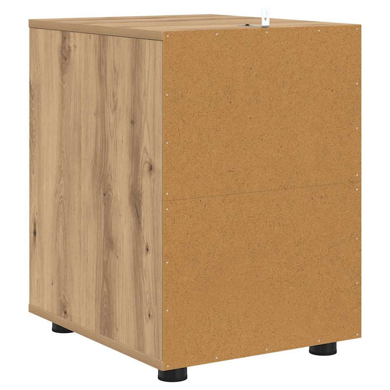 vidaXL Tárolószekrény Artisan tölgy 40 x 48 x 57 cm Faanyag