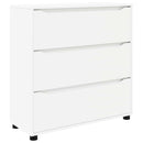 vidaXL Tárolószekrény Fehér 80 x 31 x 81 cm Faanyag