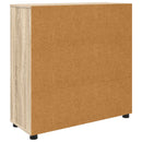 vidaXL Tárolószekrény Sonoma tölgy 80 x 31 x 81 cm Faanyag