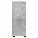 vidaXL Tárolószekrény Beton Szürke 80 x 31 x 81 cm Faanyag