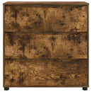 vidaXL Tárolószekrény Füstölt tölgy 80 x 31 x 81 cm Faanyag