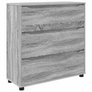 vidaXL Tárolószekrény Szürke Sonoma 80 x 31 x 81 cm Faanyag