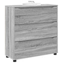 vidaXL Tárolószekrény Szürke Sonoma 80 x 31 x 81 cm Faanyag