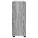 vidaXL Tárolószekrény Szürke Sonoma 80 x 31 x 81 cm Faanyag