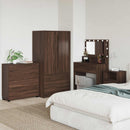 vidaXL Tárolószekrény Barna Tölgy 80 x 31 x 81 cm Faanyag