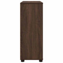 vidaXL Tárolószekrény Barna Tölgy 80 x 31 x 81 cm Faanyag