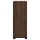 vidaXL Tárolószekrény Barna Tölgy 80 x 31 x 81 cm Faanyag