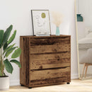 vidaXL Tárolószekrény Öreg fa 80 x 31 x 81 cm Faanyag