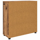 vidaXL Tárolószekrény Öreg fa 80 x 31 x 81 cm Faanyag