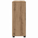 vidaXL Tárolószekrény Artisan tölgy 80 x 31 x 81 cm Faanyag