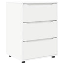 vidaXL Tárolószekrény Fehér 60 x 48 x 81 cm Faanyag