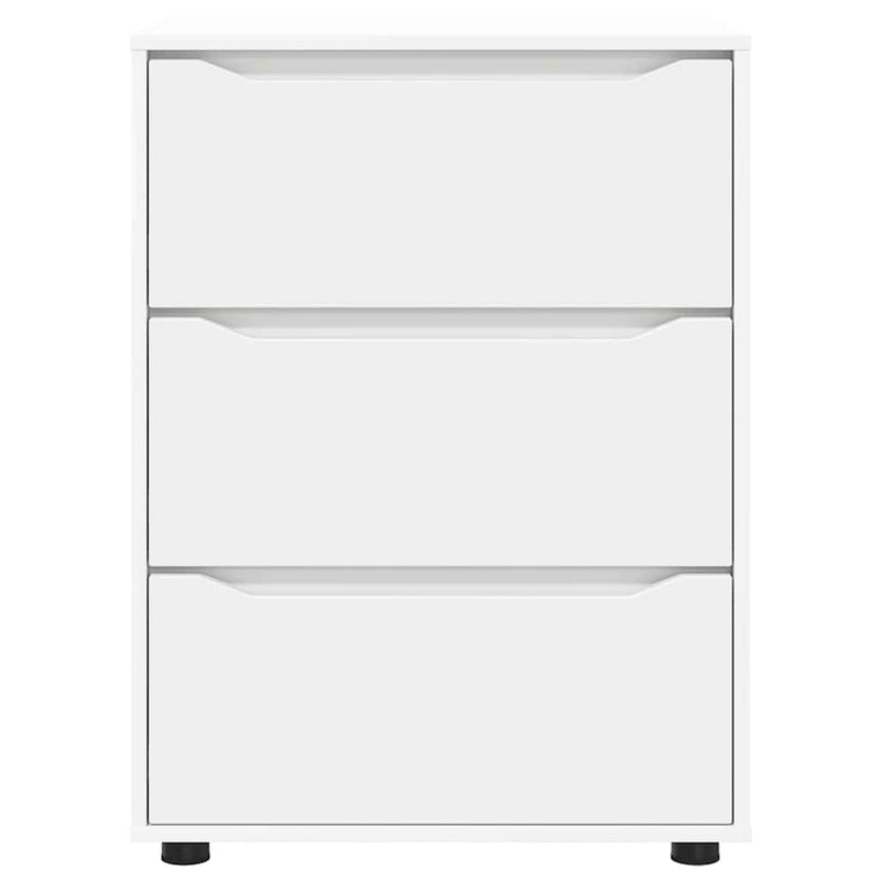 vidaXL Tárolószekrény Fehér 60 x 48 x 81 cm Faanyag